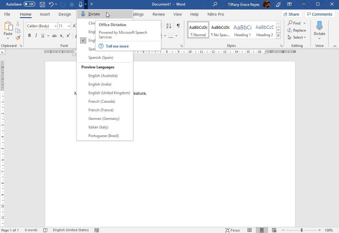 where is the go to function in word for mac 2016